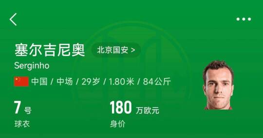 塞鸟身价180万欧中国球员第一，武磊第2