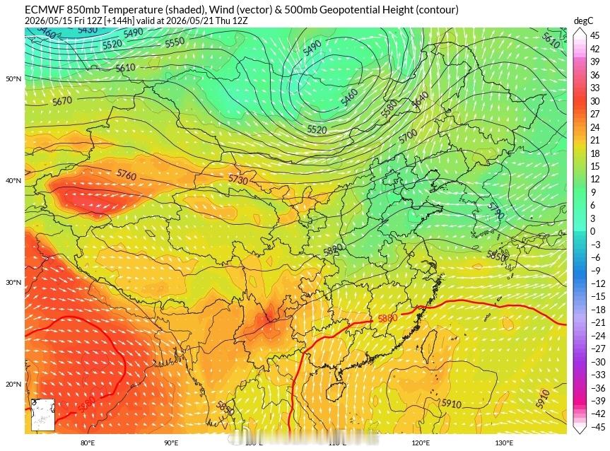 【后期依然是长江中下游 江南地区多强降雨】目前的降雨的形势只是暂时的，未来随着阻