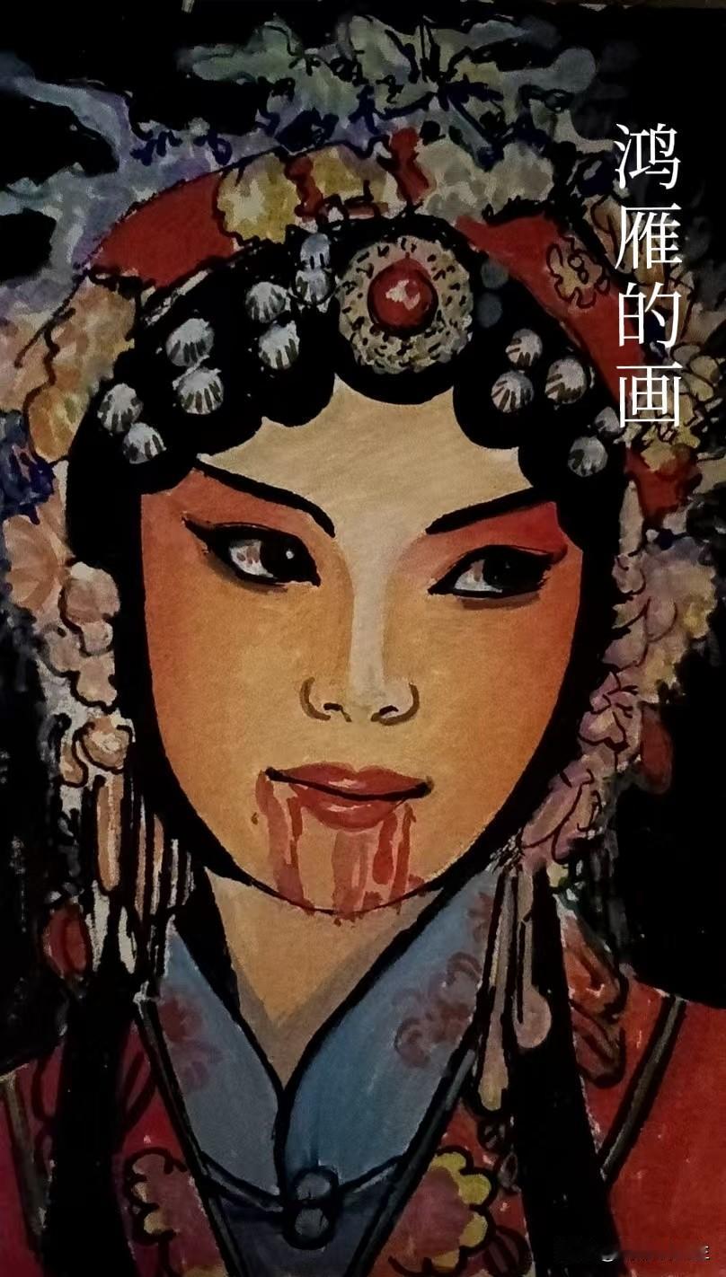 画了一个半小时，终于画完了，你看我画的像不像？短剧《ENEMY》中的家国情怀打动