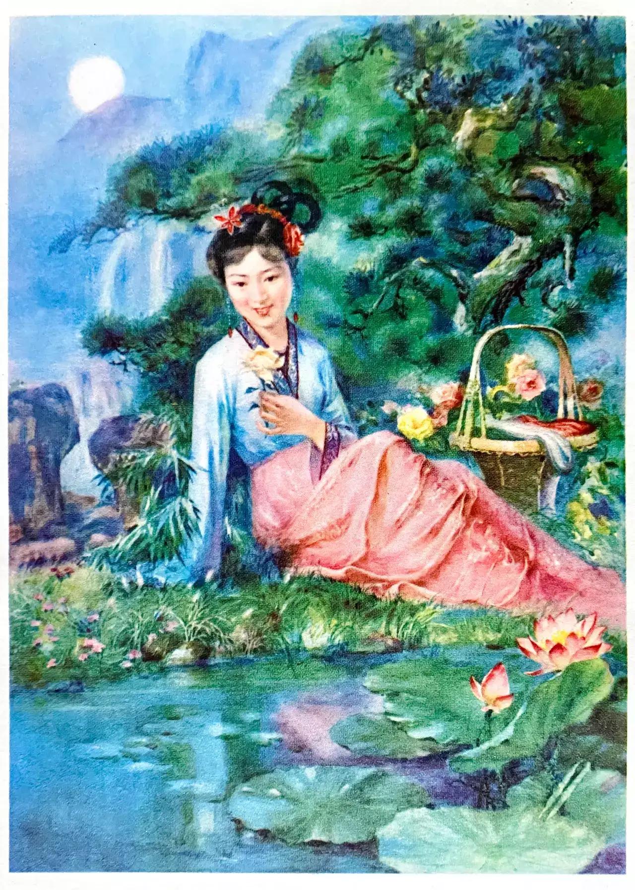 《浣纱每月下》