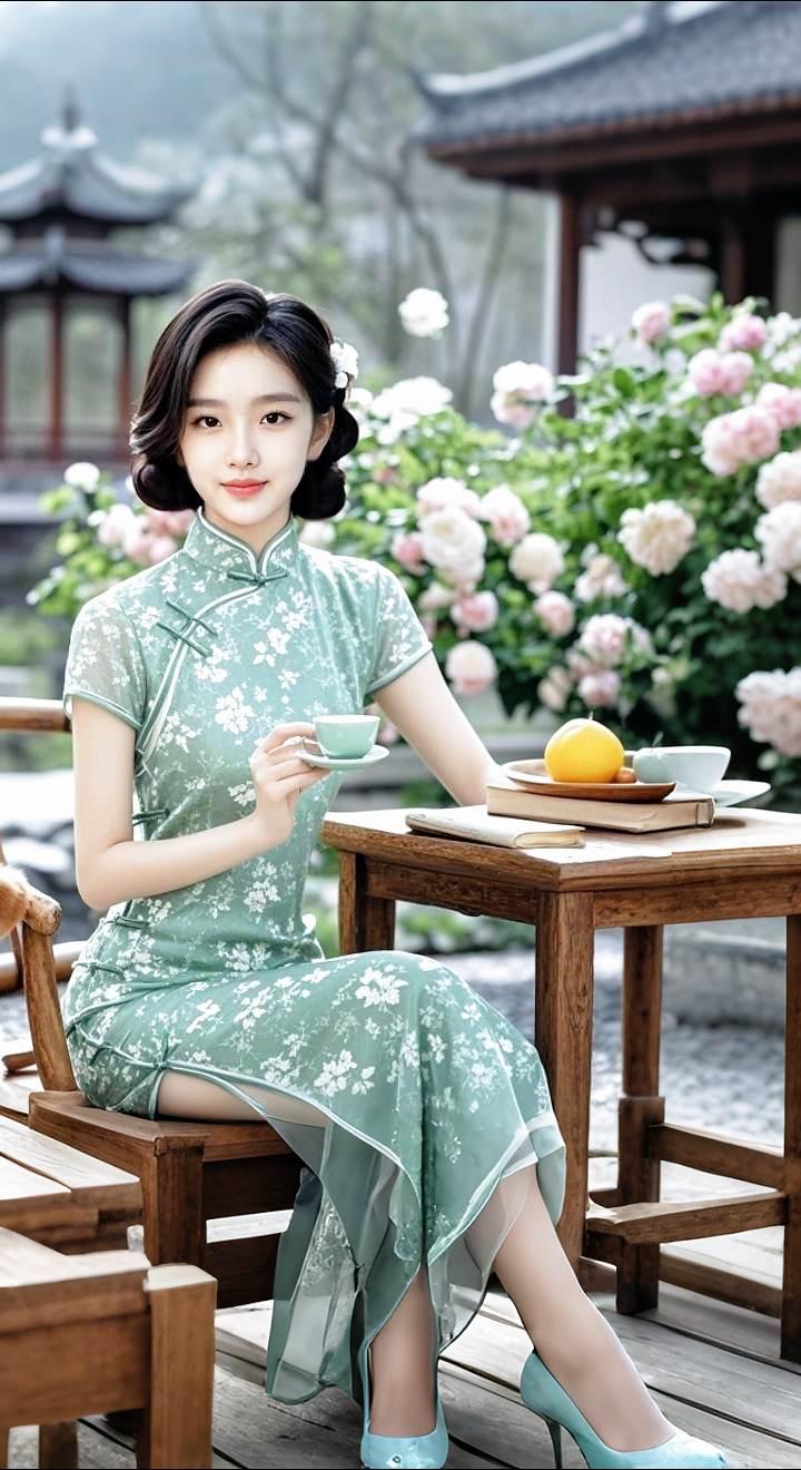 AI扩图 AI雅韵小院