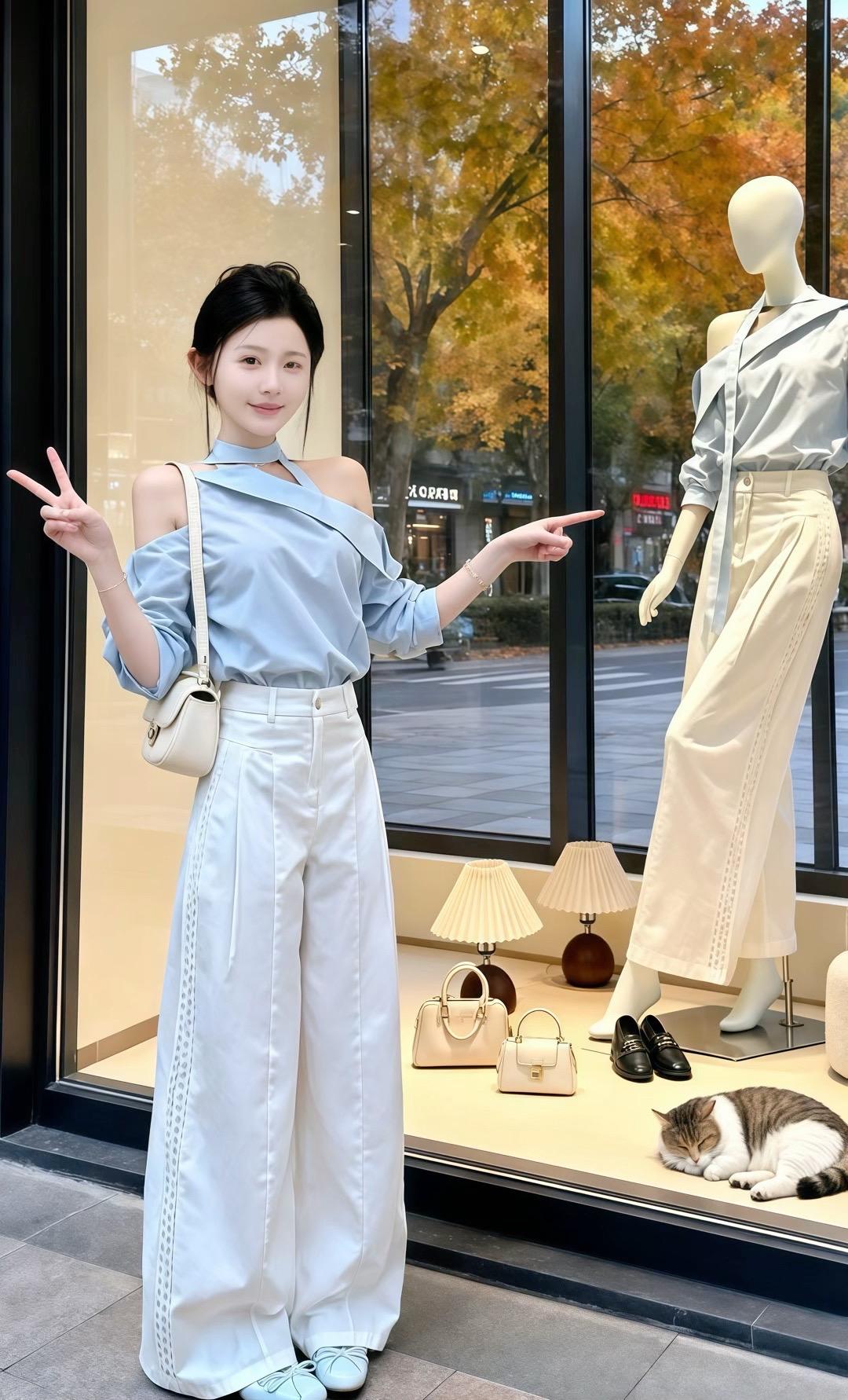衬衫穿搭 通勤搭配 今天穿什么高级感穿搭每日穿搭