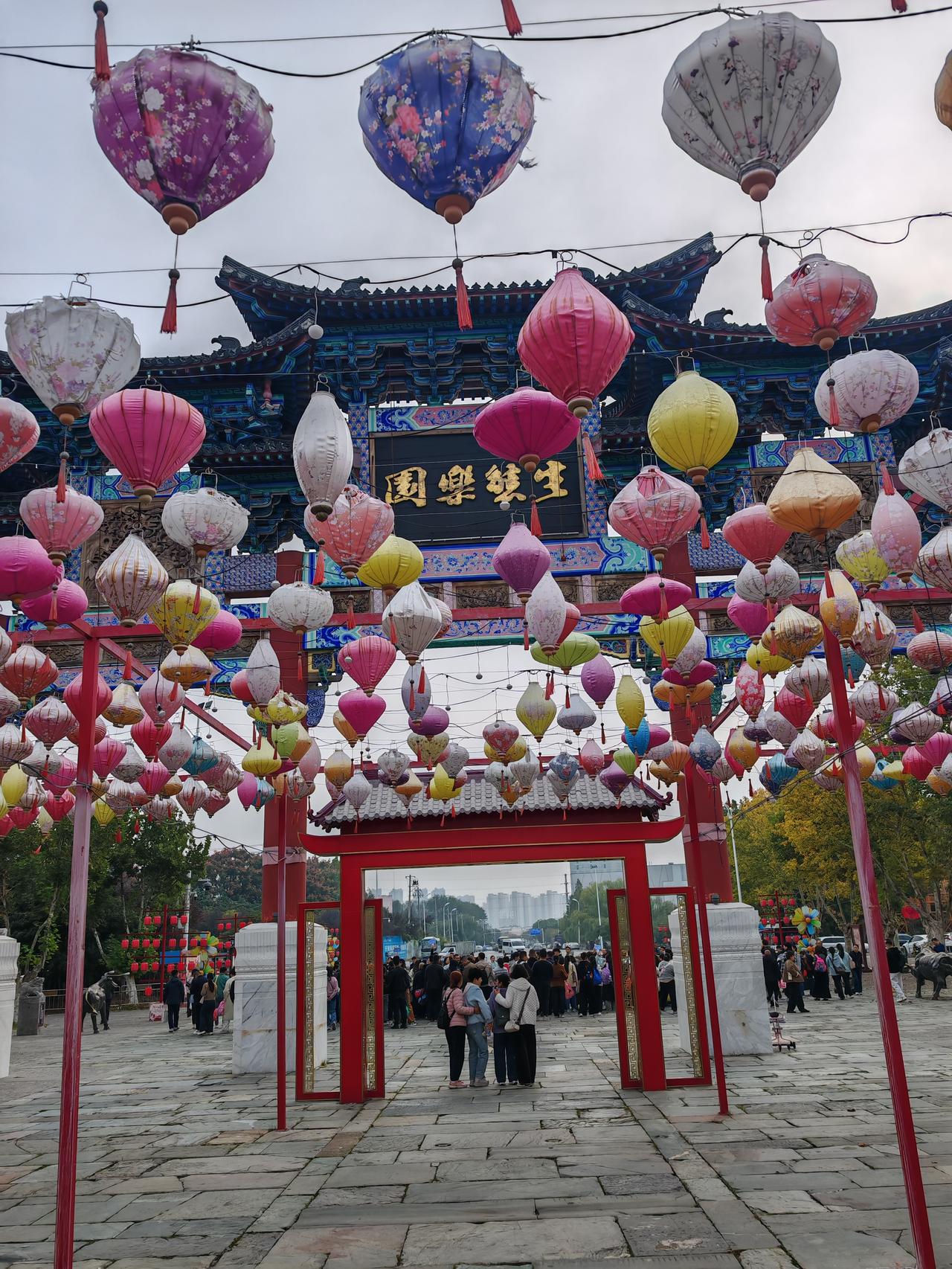 随拍公园花草树木生态园景色宜人