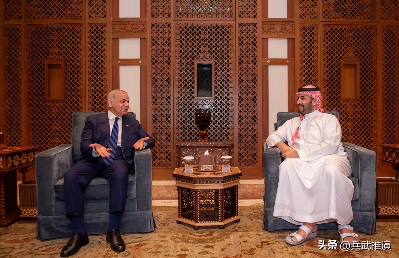 3月12日，巴基斯坦的总理夏巴兹突然访问了沙特吉达，并且会见了王储小萨尔曼

这