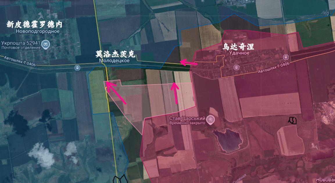 俄军开始向梅若瓦窜了来源：Анатолий Радов俄乌局势新进展俄乌冲突将以