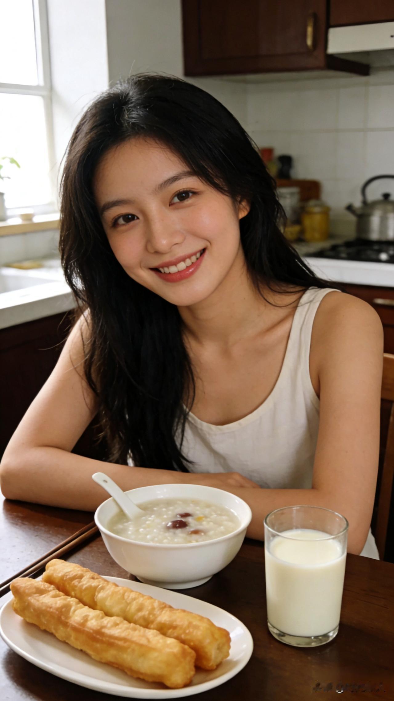 早餐吃油条喝豆浆，突然蹦出个上联，来试试？

上联：一碗热粥暖晨胃
就爱这种烟火