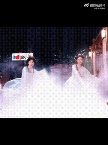 陶昕然徐梦洁双人舞徐梦洁真的太适合国风了 没想到两人的舞蹈适配度这么高，《冷夜》