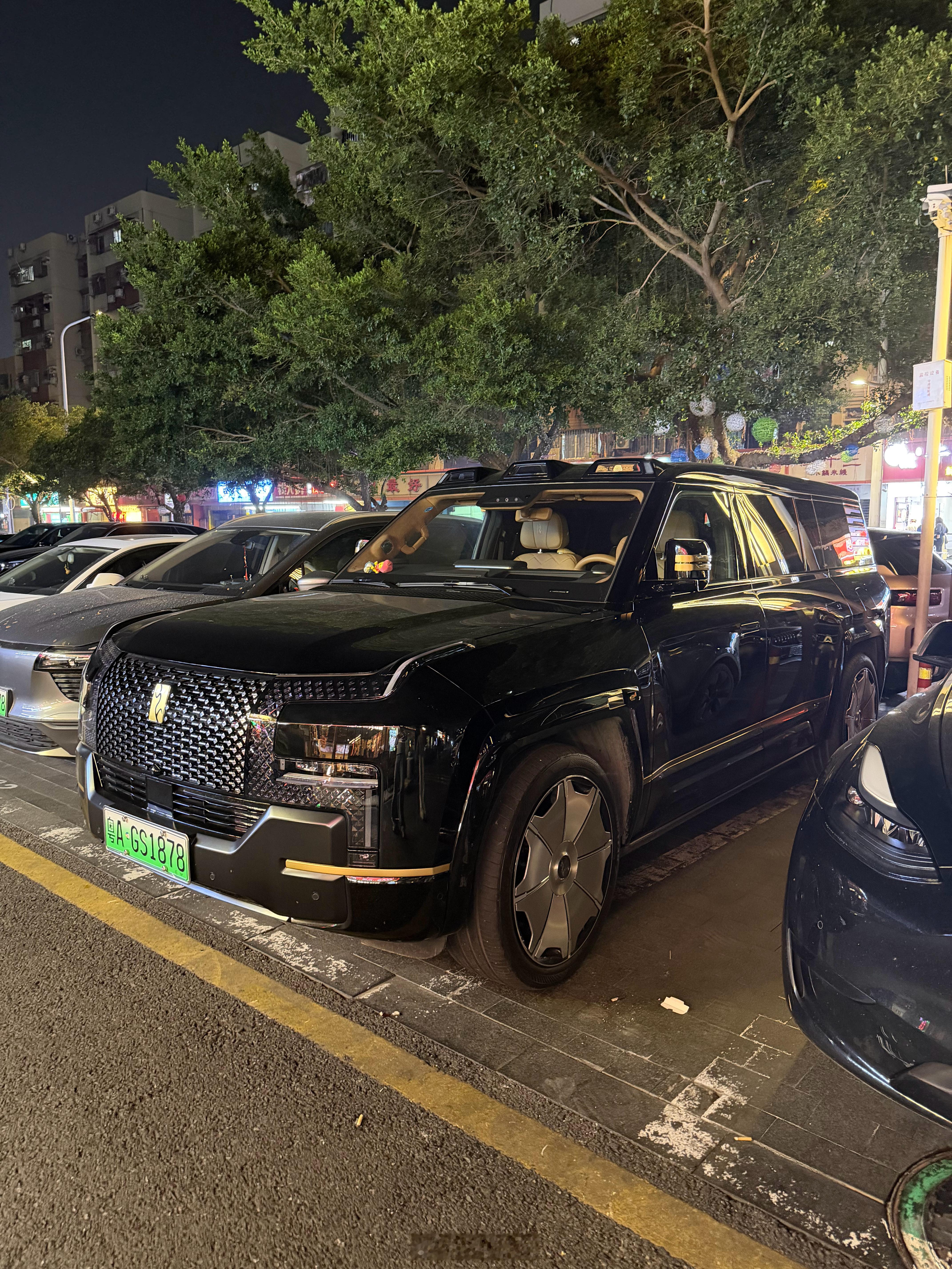 远一看仰望U8～近一看，金标大饼轮毂，竟然是128万的鼎世版，第一次见野生的