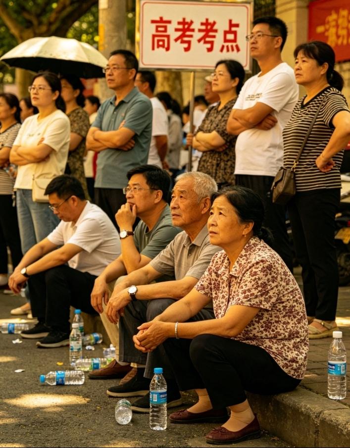 高考首日考点外！
家长的陪伴是爱还是压力？

6月7日高考第一天，考点外的家长们