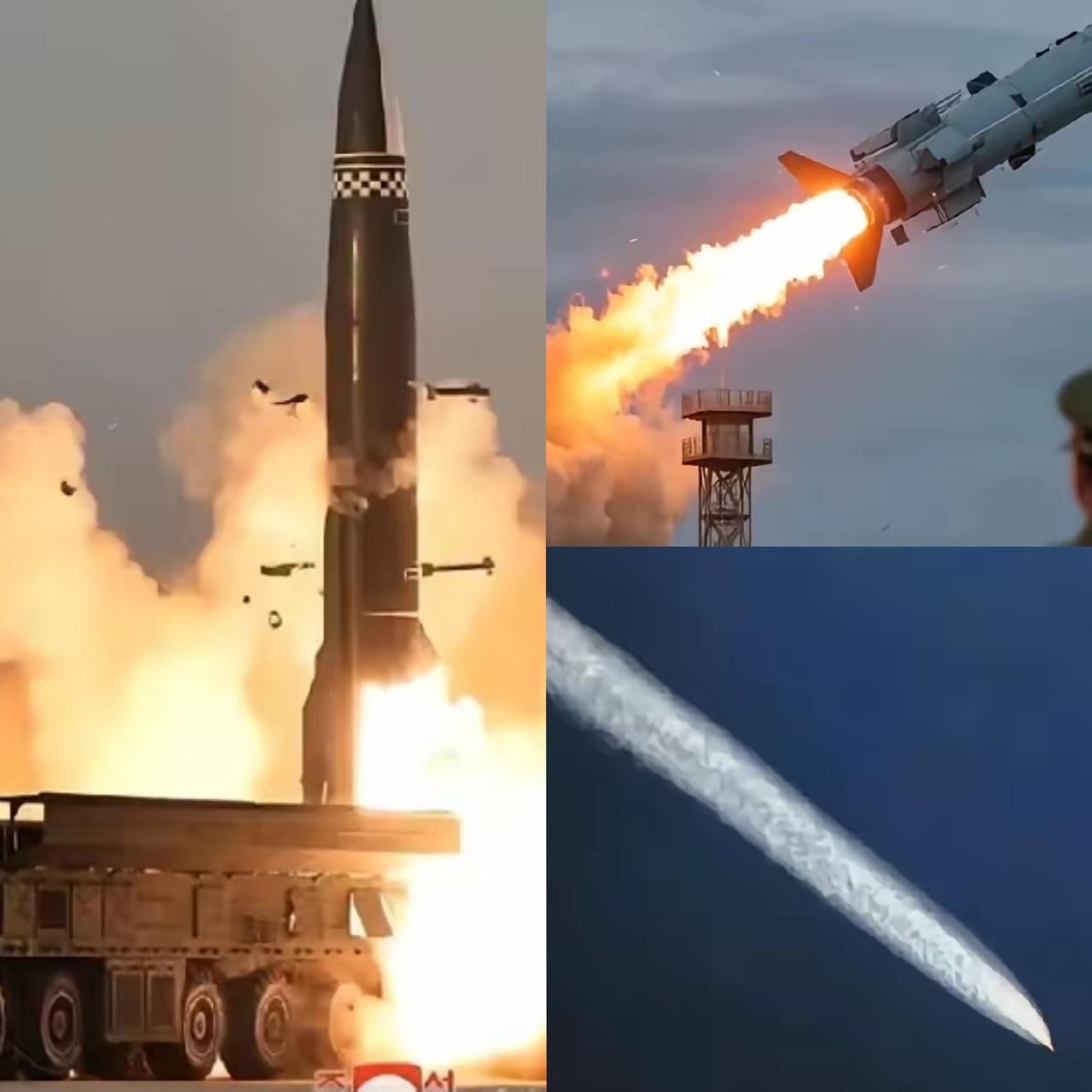 日本上空突然炸响，朝鲜试射新型弹道导弹坠入日本海，日本骤然被紧张气氛笼罩

朝鲜