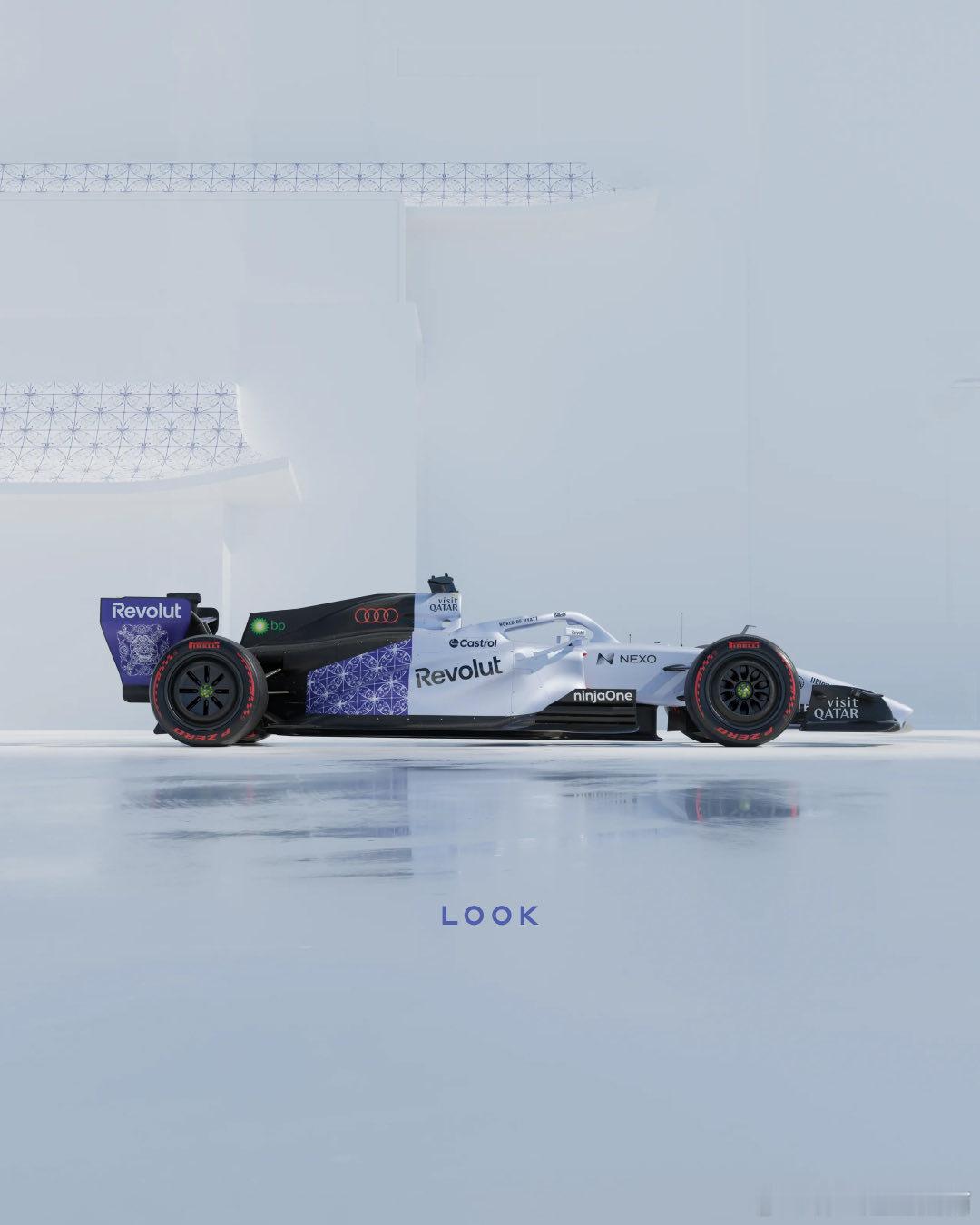 奥迪发布新加坡大奖赛特别版涂装F1[超话]2026F1新加坡大奖赛 ​ cr：刘