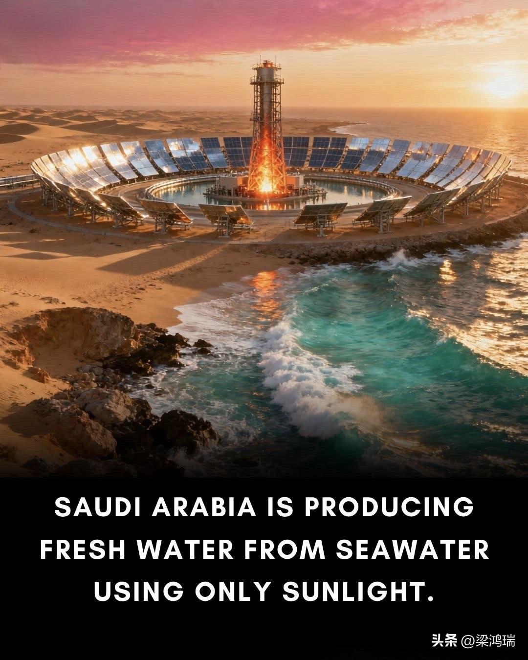 突发新闻：沙特阿拉伯在沙漠中完成了一项不可能的任务

沙特阿拉伯正在测试一种几乎