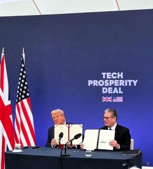 美国和英国刚宣布！

多领域联手

2025年9月18日，美国总统特朗普与英国首