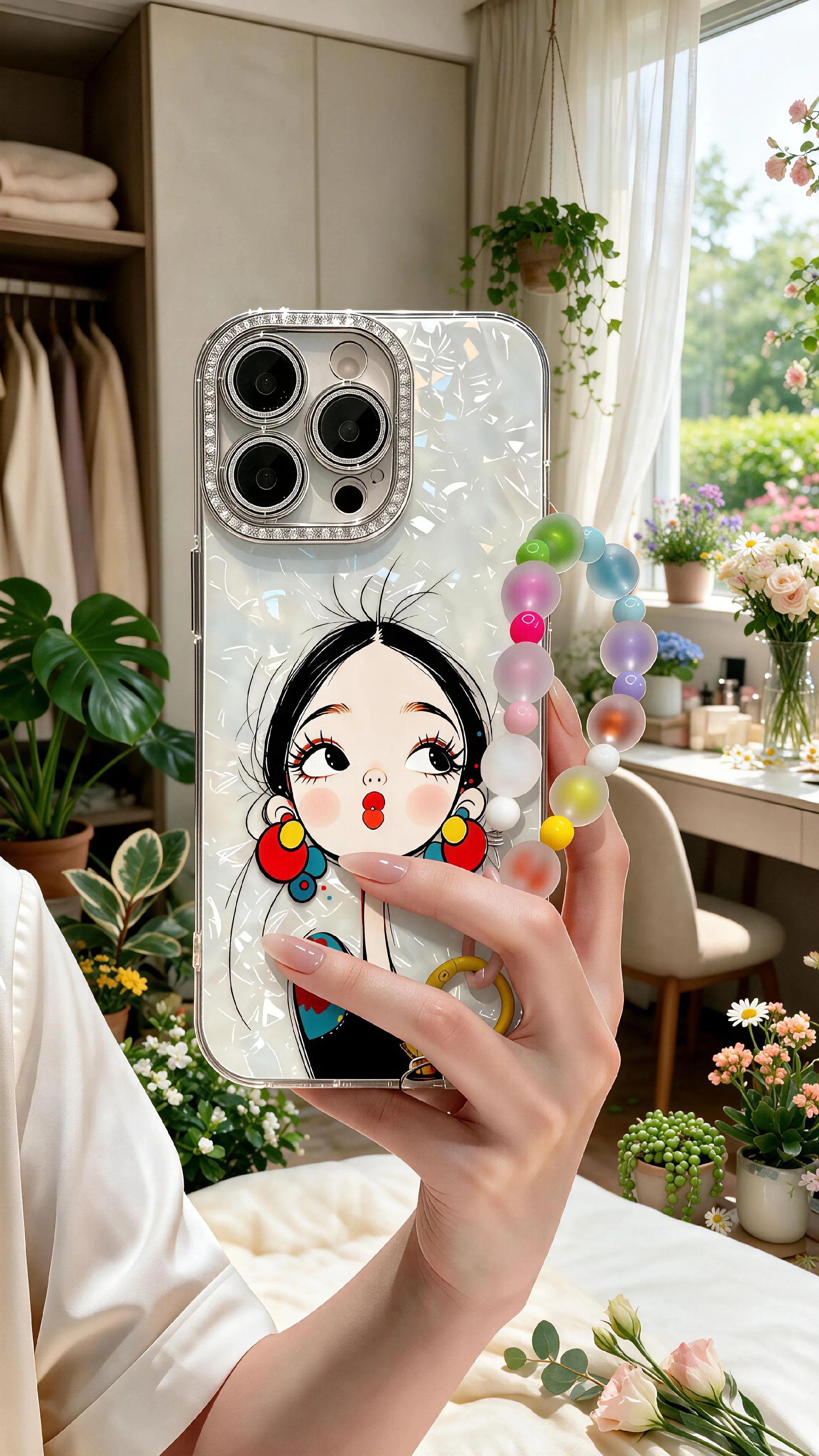 少女心爆棚 iphone手机壳推荐 精致女孩必备 这款手机壳真的长在我...