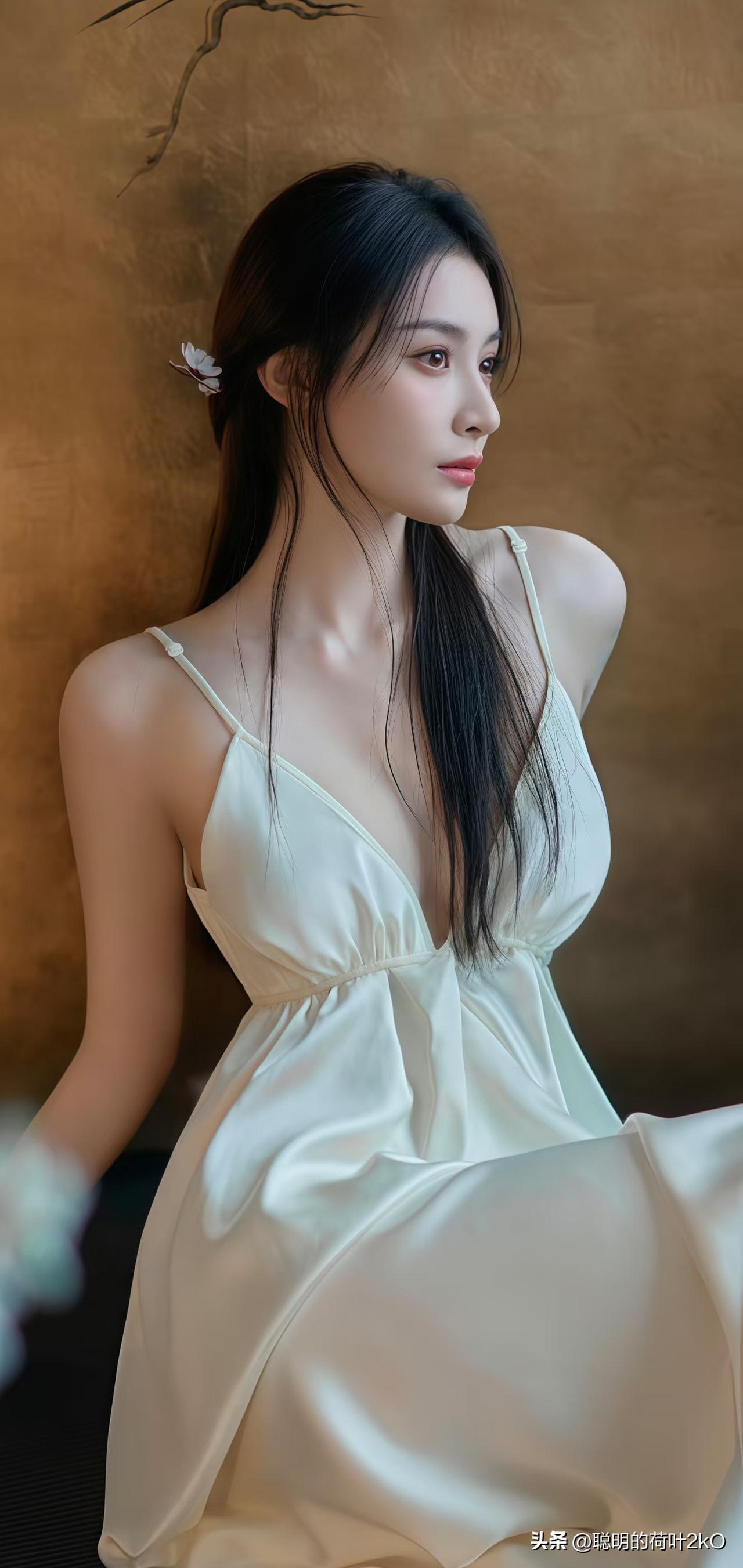 隆妮，气质优雅，女神降临