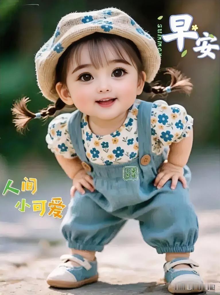萌娃早安，人间小可爱上线！🌞💕