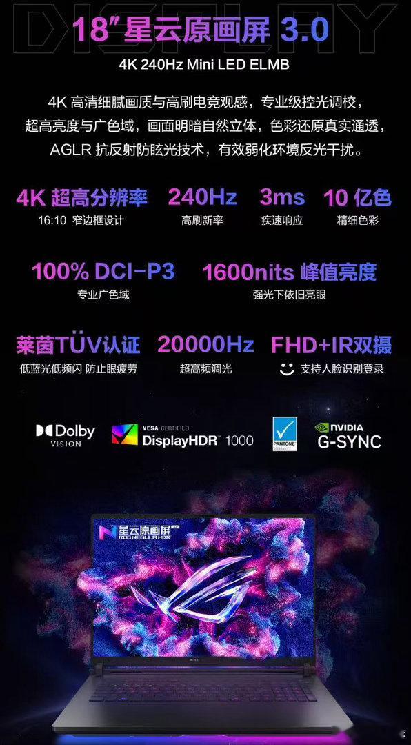 ROG20周年枪神10Plus超竞版ROG二十周年重磅新作，枪神10Plus超竞