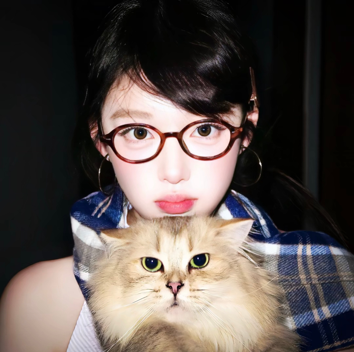 𝘄𝗲𝗰𝗵𝗮𝘁 女生头像背景图丨小冷猫 ​​​