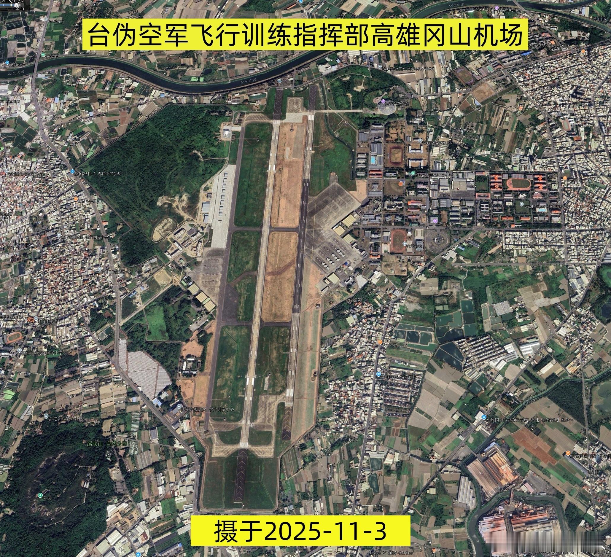 台湾军事信息 今天台伪空军2名中校在冈山机场驾驶T-34训练时坠毁丧生（图1）。