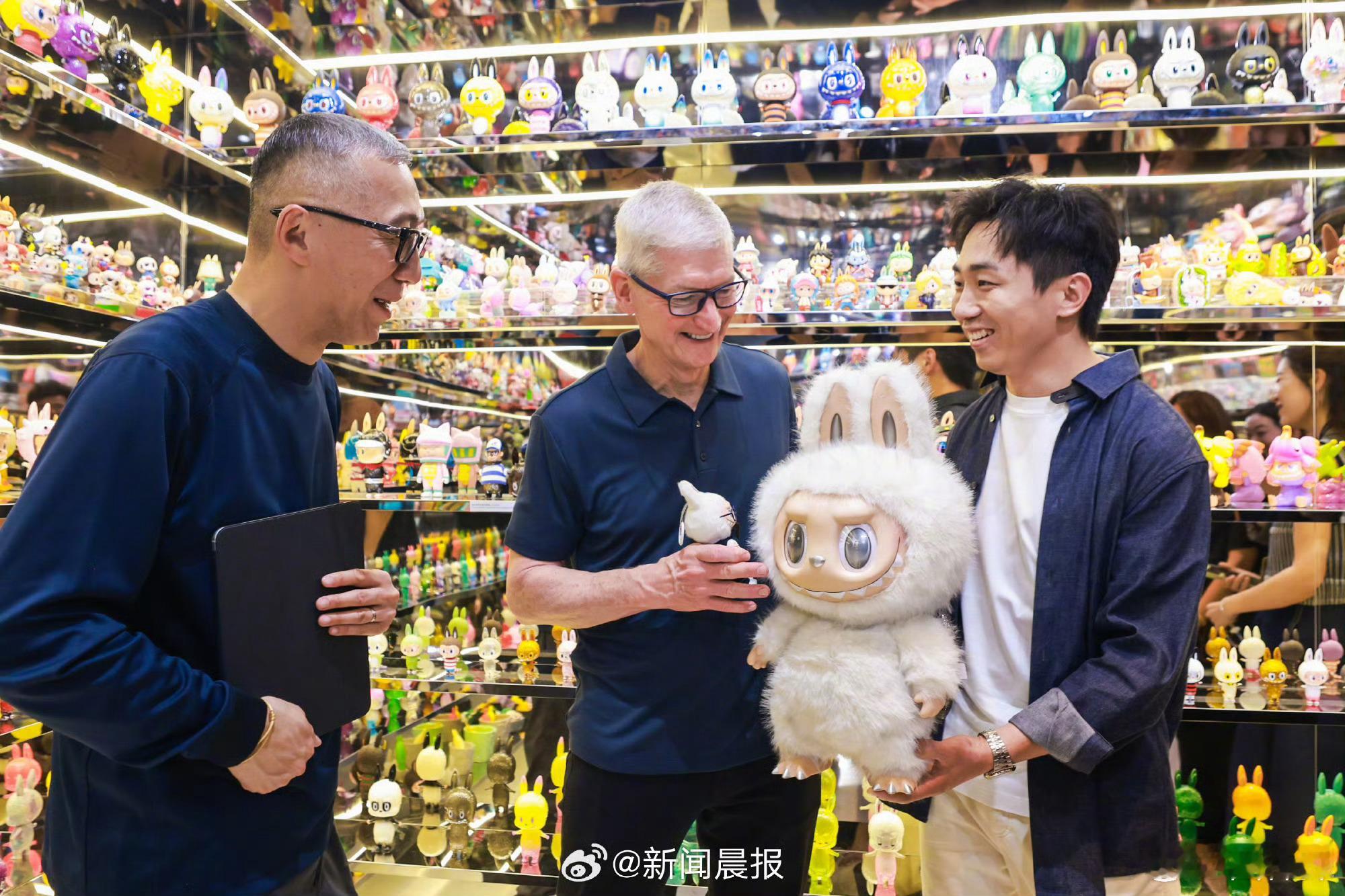 王宁送库克labubu 全球独一只！库克Labubu[期待][期待] ​​​