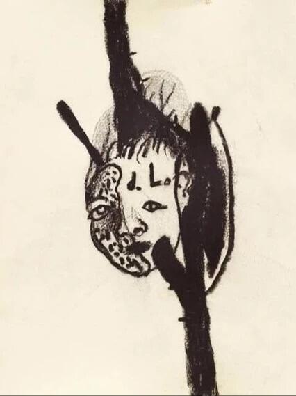 大卫·林奇绘画作品 | 噩梦的形态