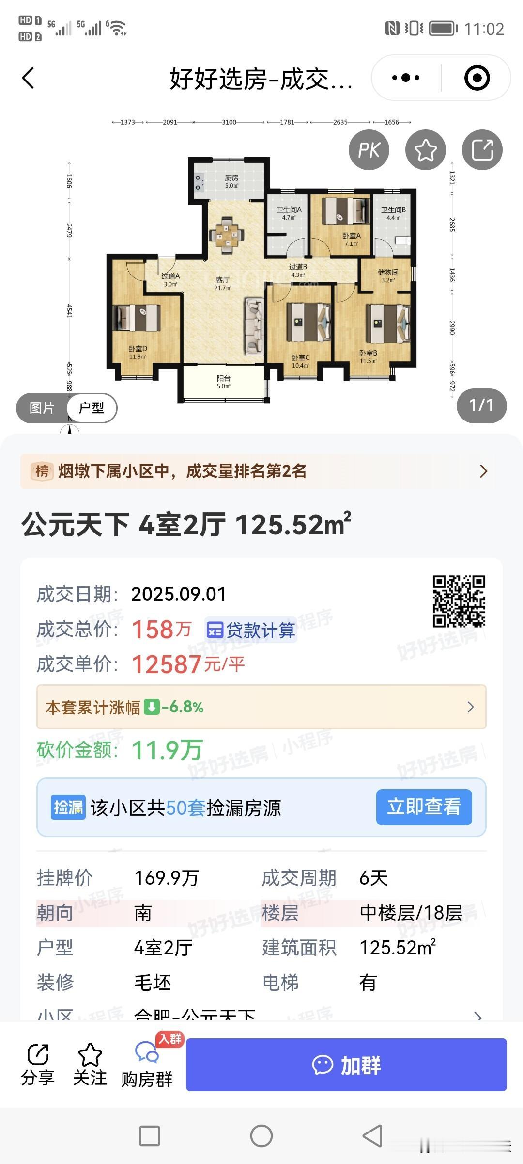 喜欢买大户型的，现在去买合肥滨湖新区和高新区的都不贵，而且还都是次新房。滨湖的公