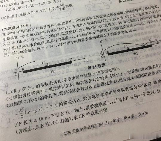 王楚钦登上数学模考卷正能量榜样王楚钦，祝福大家都能考出理想成绩🍀！王楚钦