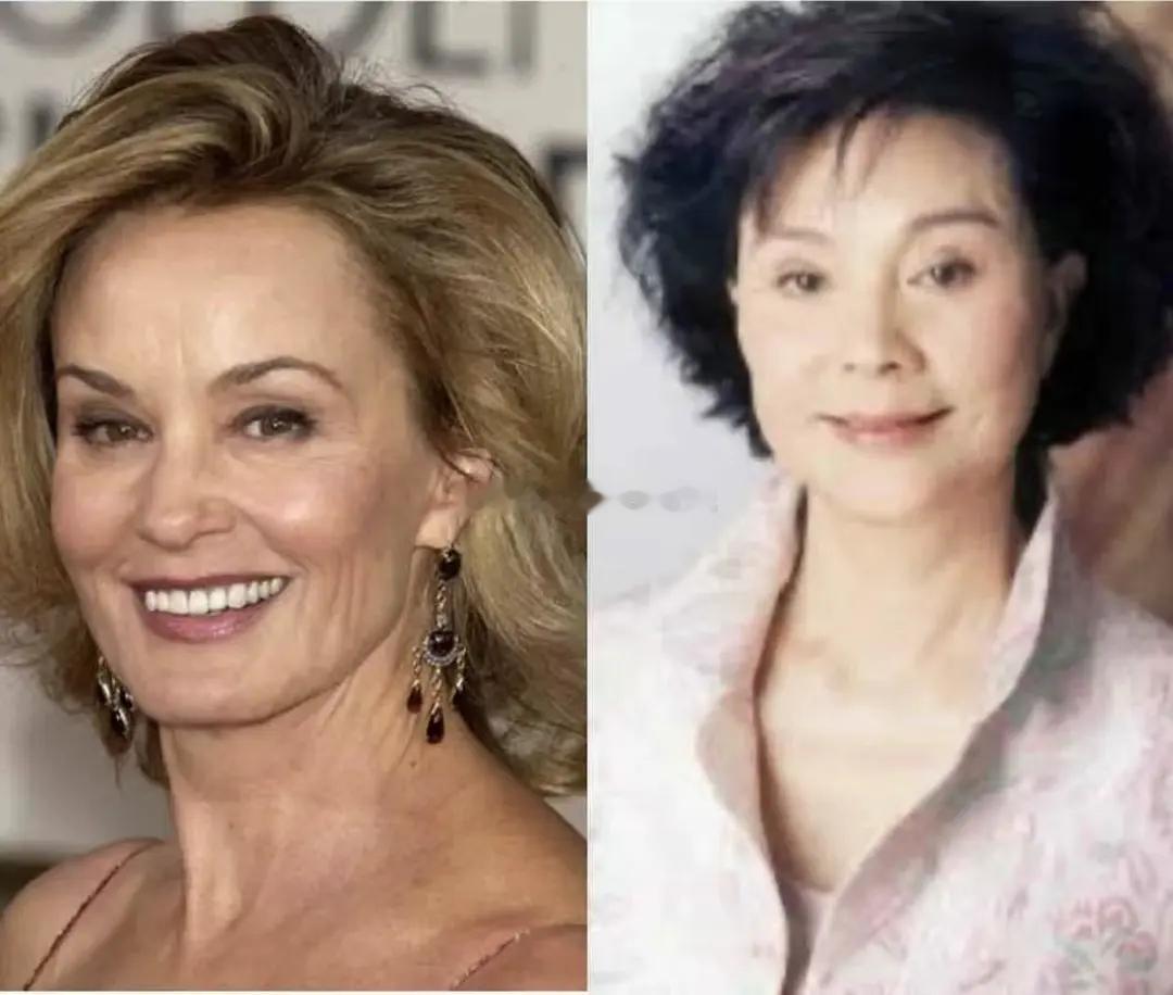 有哪些中外明星莫名其妙的长得很像的？请大家多多补充1.水果娜和舒淇2.曹贵人和华