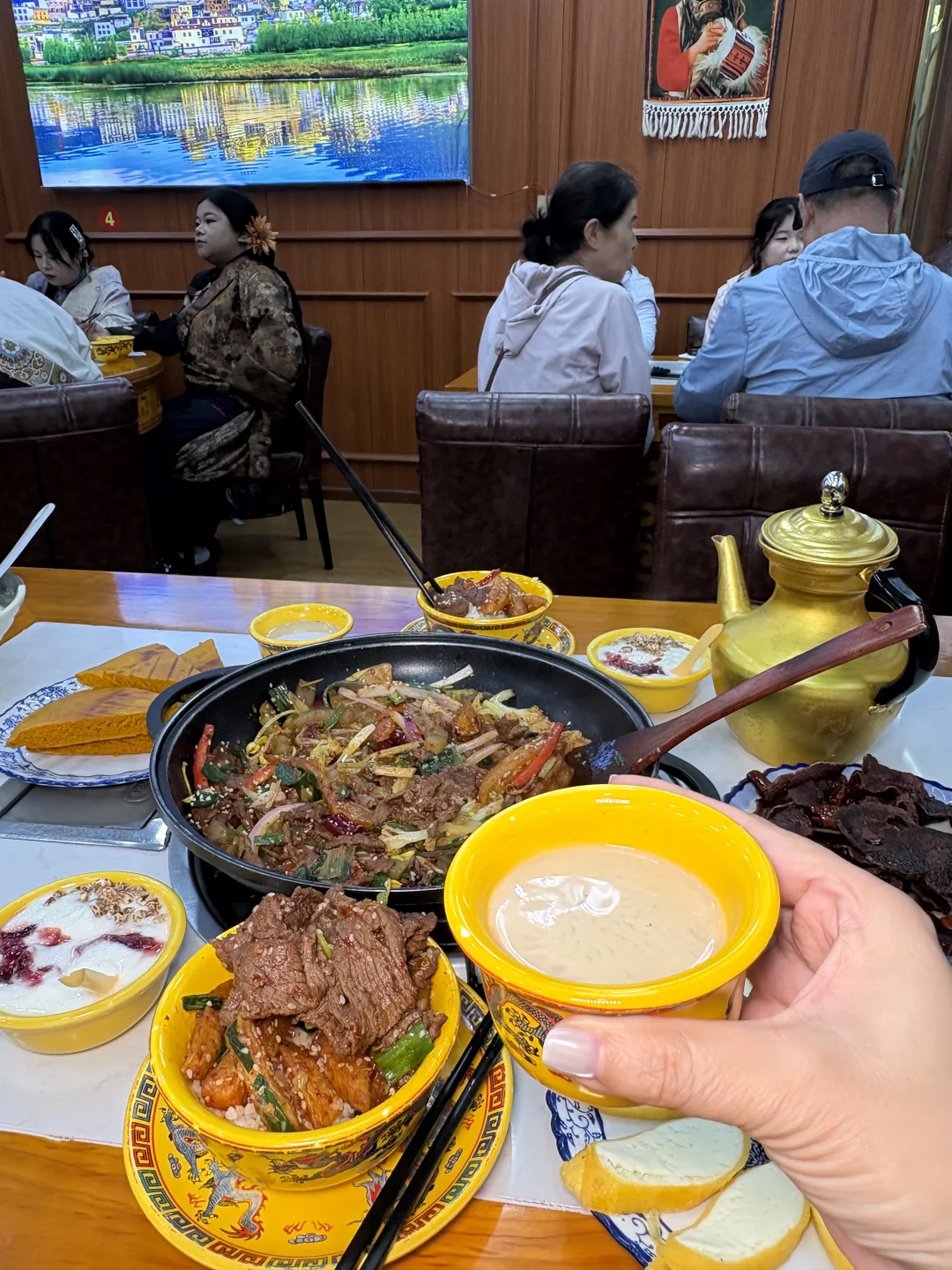 落地香格里拉第一顿。。。果然没失望！！！