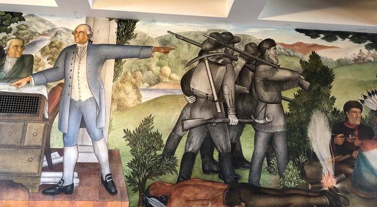 1790年，美国首任总统华盛顿带着妻儿大摇大摆地入住了费城总统府。但所有人都不知