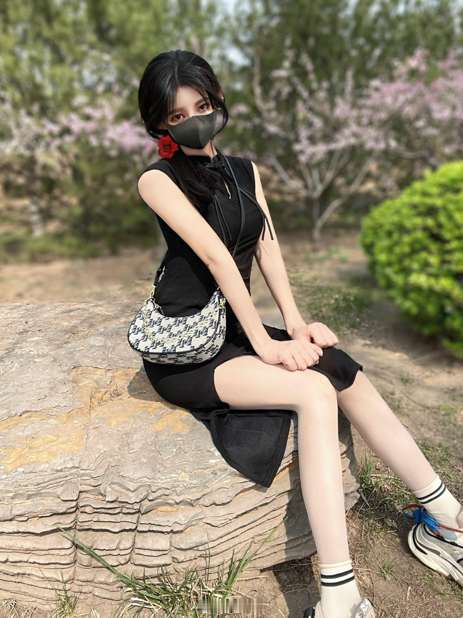 黑色中华娘#ootd##每日一图# ​​​