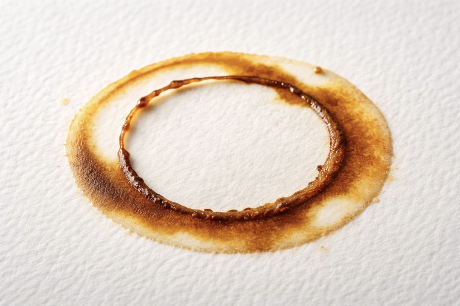 【咖啡洒在桌上干了以后，为什么总会留下一圈边？】很多人都遇到过：咖啡不小心洒在桌