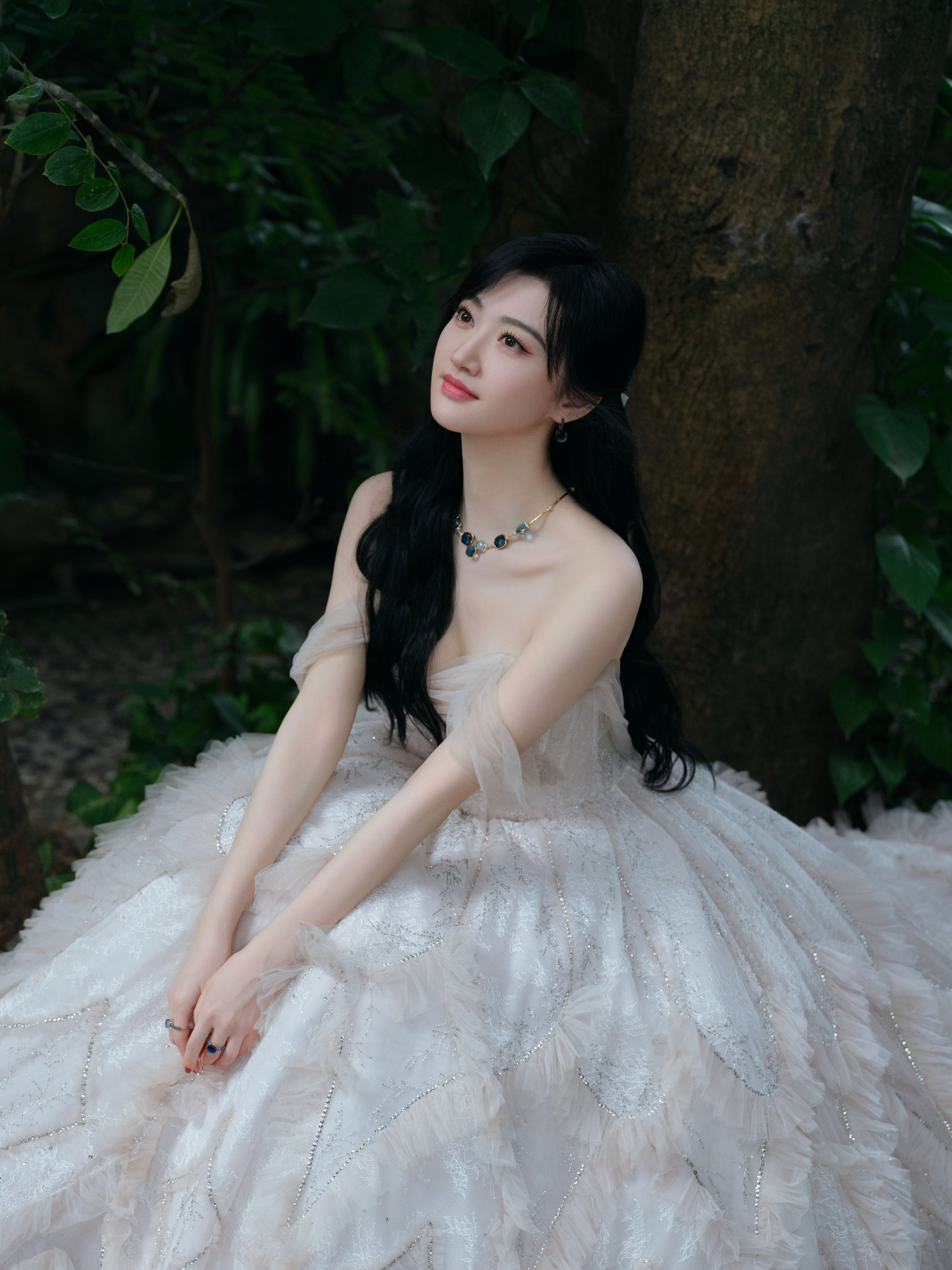 景甜 #景甜清甜藕粉妆# 梦中梦有重叠，星与光有循迹✨#景甜藕粉妆# ​​​