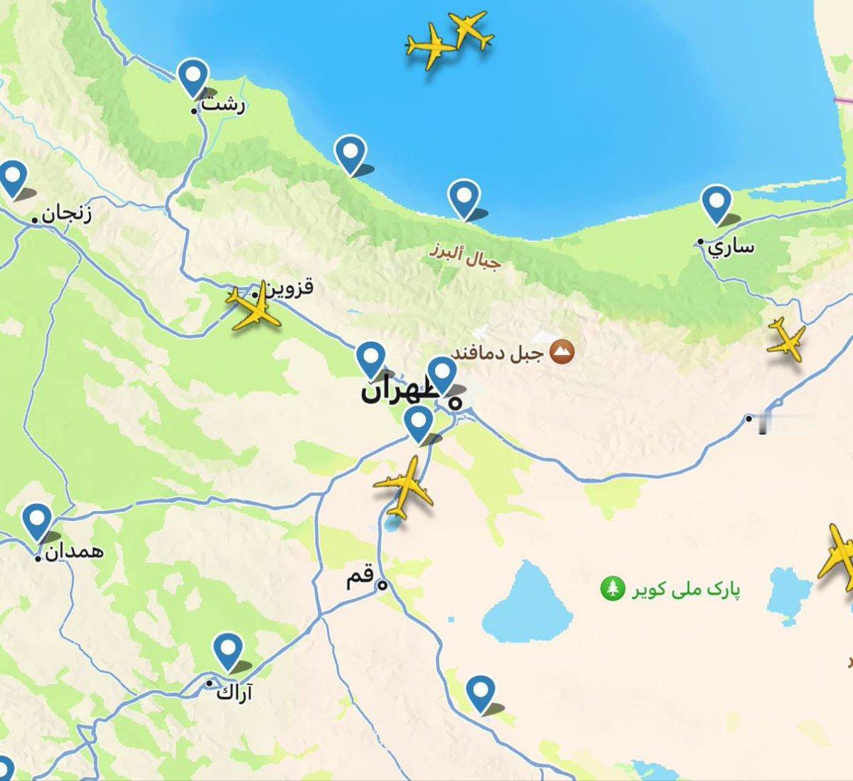 以色列攻击失败后，德黑兰首都的民航运营正常。