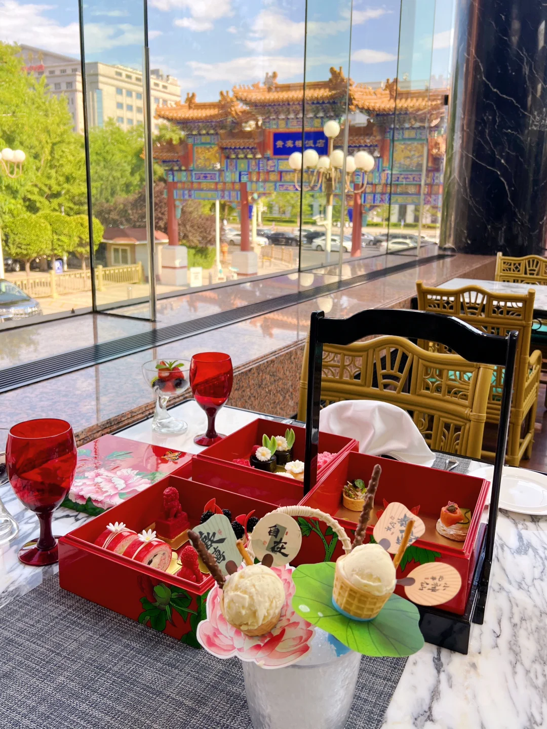 在北京！长安街！吃上了人生下午茶🫖（合集）