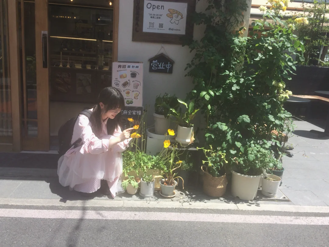 路过了学校花店