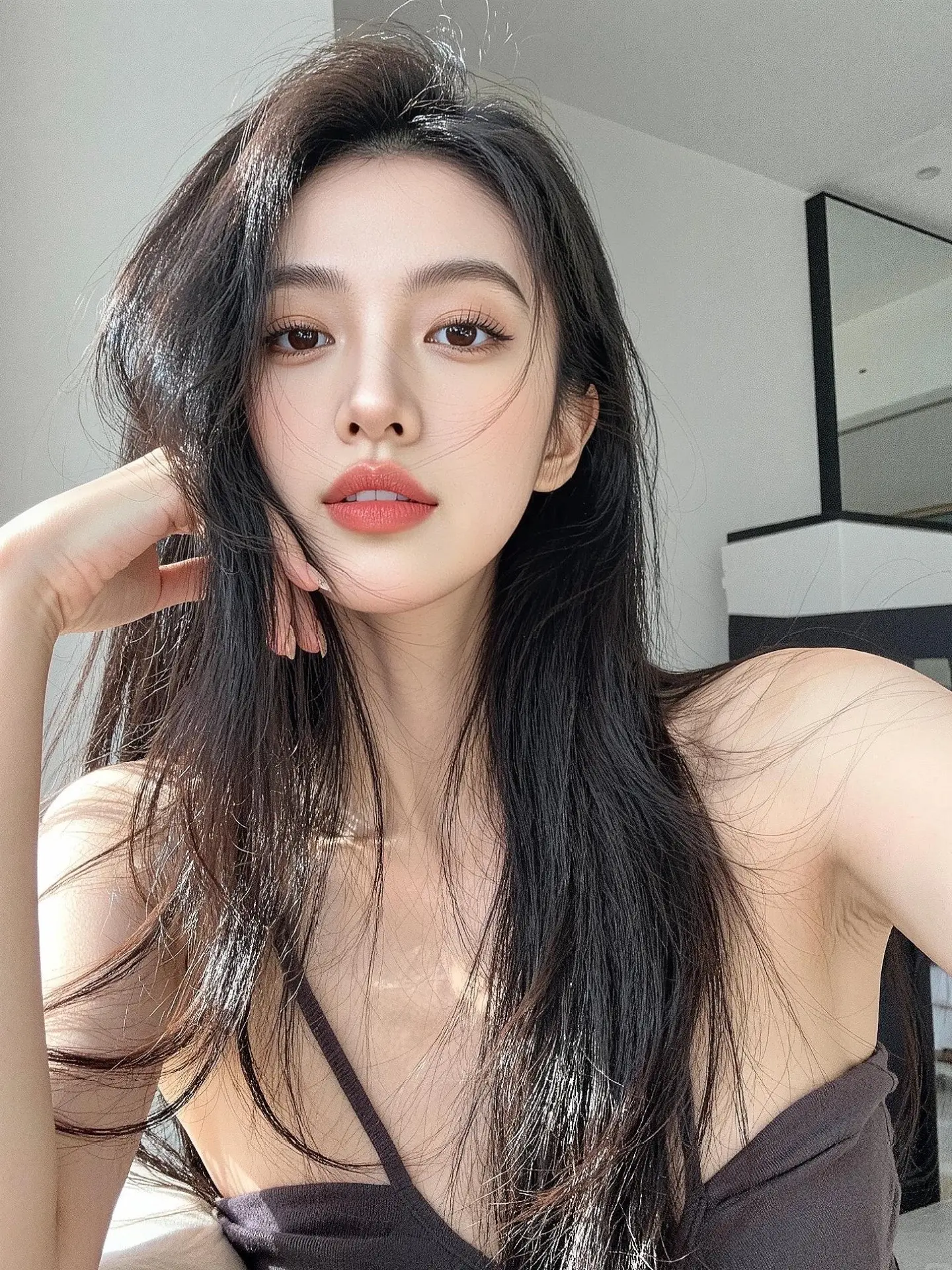 AI低饱和自拍 随变ai随便玩 ai创作 随变ai合拍也太好玩了吧 随...