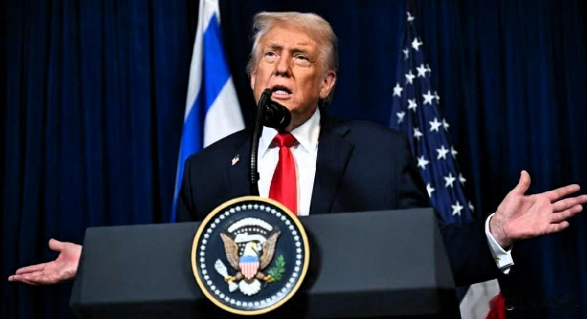 美国传来消息：

 4月18日，坐“空军一号”回华盛顿的路上，特朗普直接给伊朗判