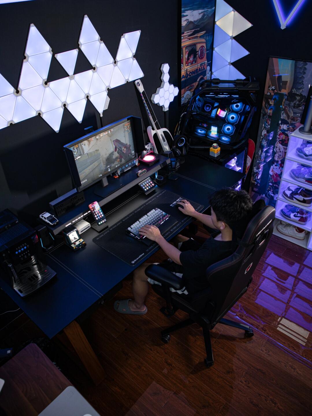 周末宅家时刻｜属于男生自己的电竞房🎮