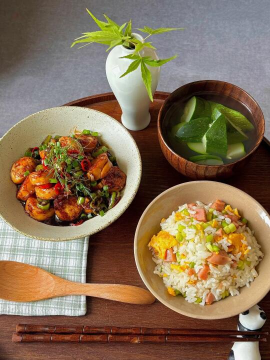 今天的晚饭🍚