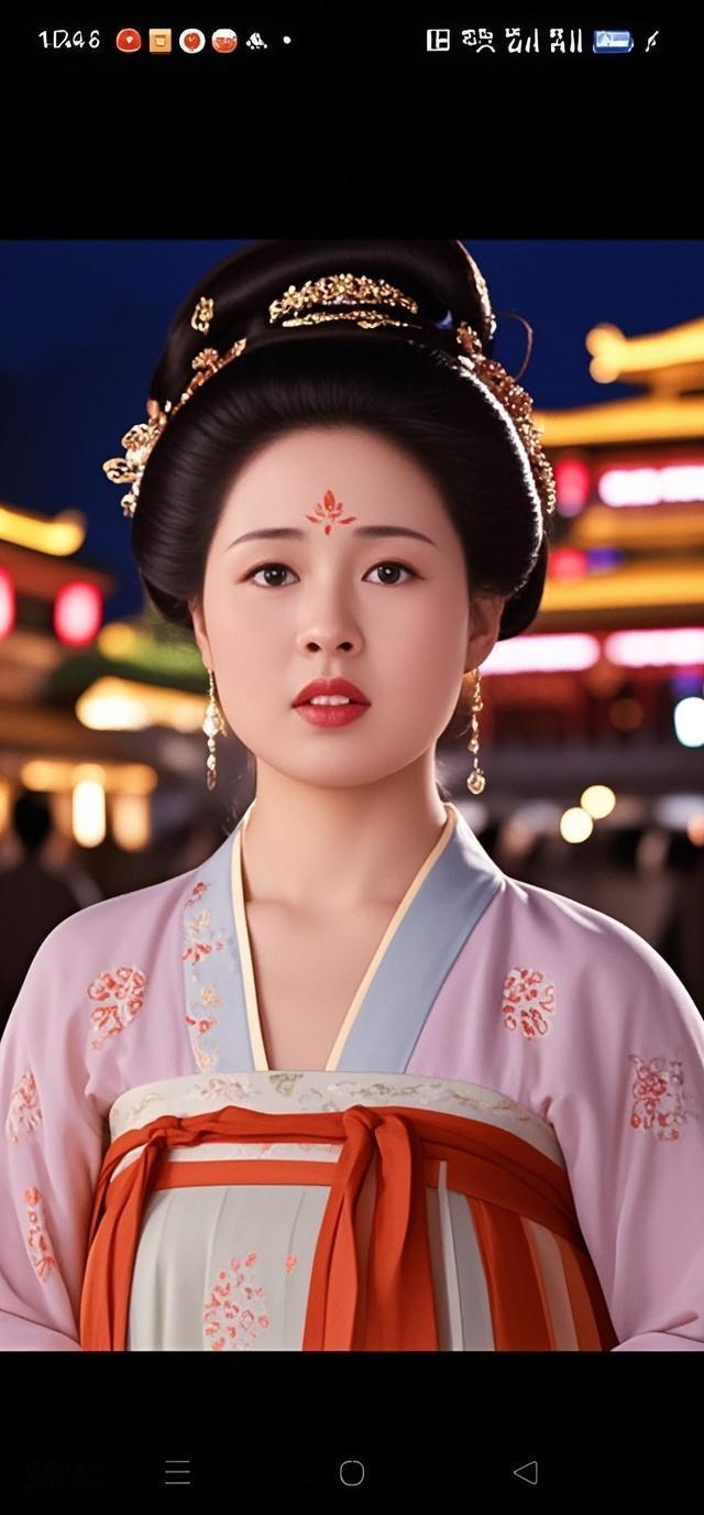 AI写真辑锦衣绣带随风展，不夜城中自悠然；梦回大唐赏盛景，今朝有幸再今朝。我在玩