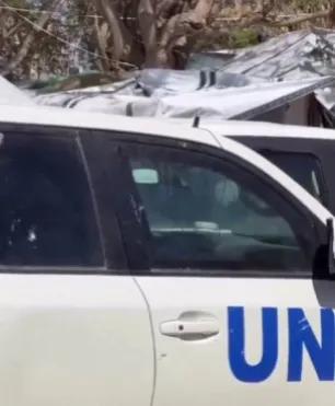 联合国工作人员当天上午前往拉法一家医院时，车辆遭到了IDF士兵开枪攻击，据了解造