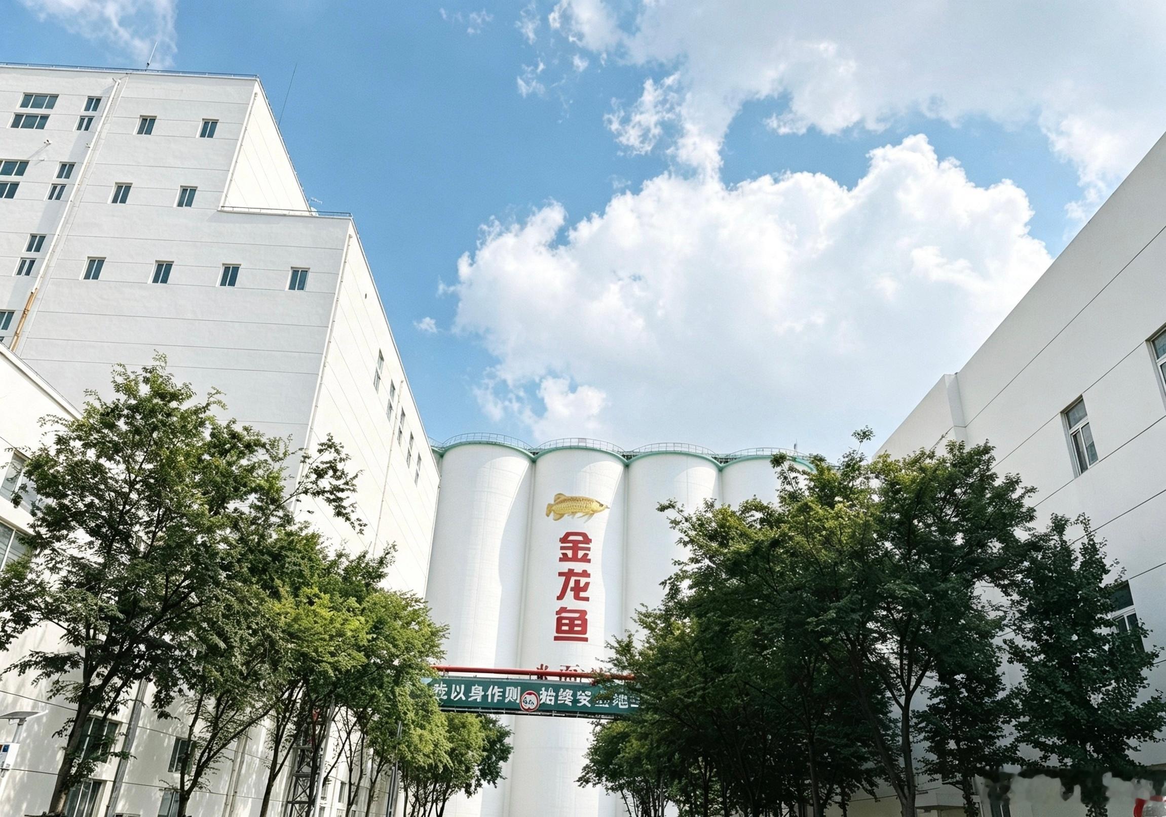 走进昆山，第一站来到了金龙鱼。这里可以说什么都有，米面粮油。而金龙鱼的业务版图覆