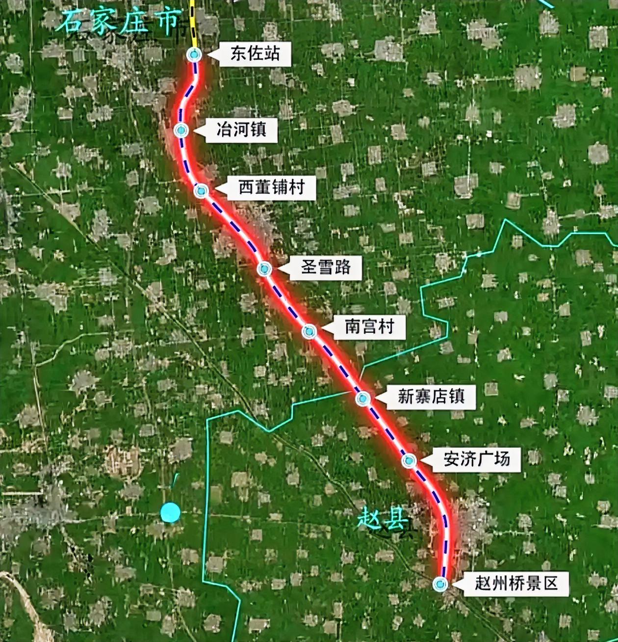 直达赵州桥！石家庄市域铁路S2线南段重磅规划落地
 
好消息！石家庄市域铁路S2