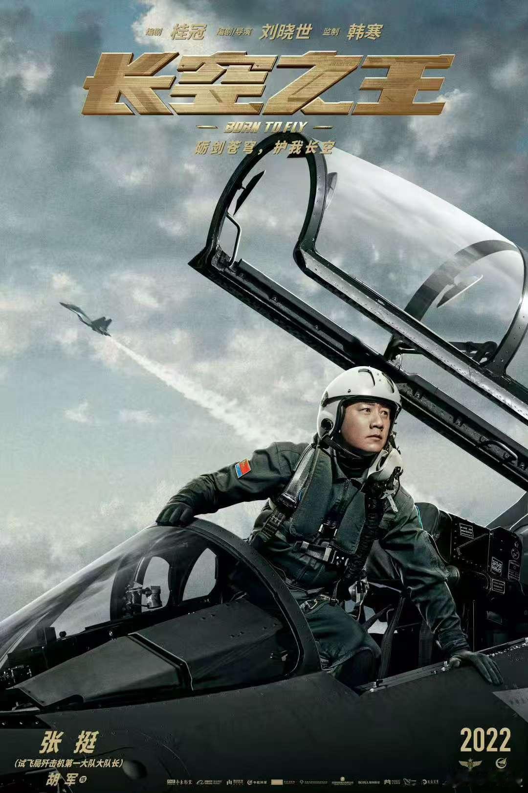 内娱留给胡军的兵种不多了胡军不愧是实力派演员！在《长空之王》中他是帅气的战斗机试
