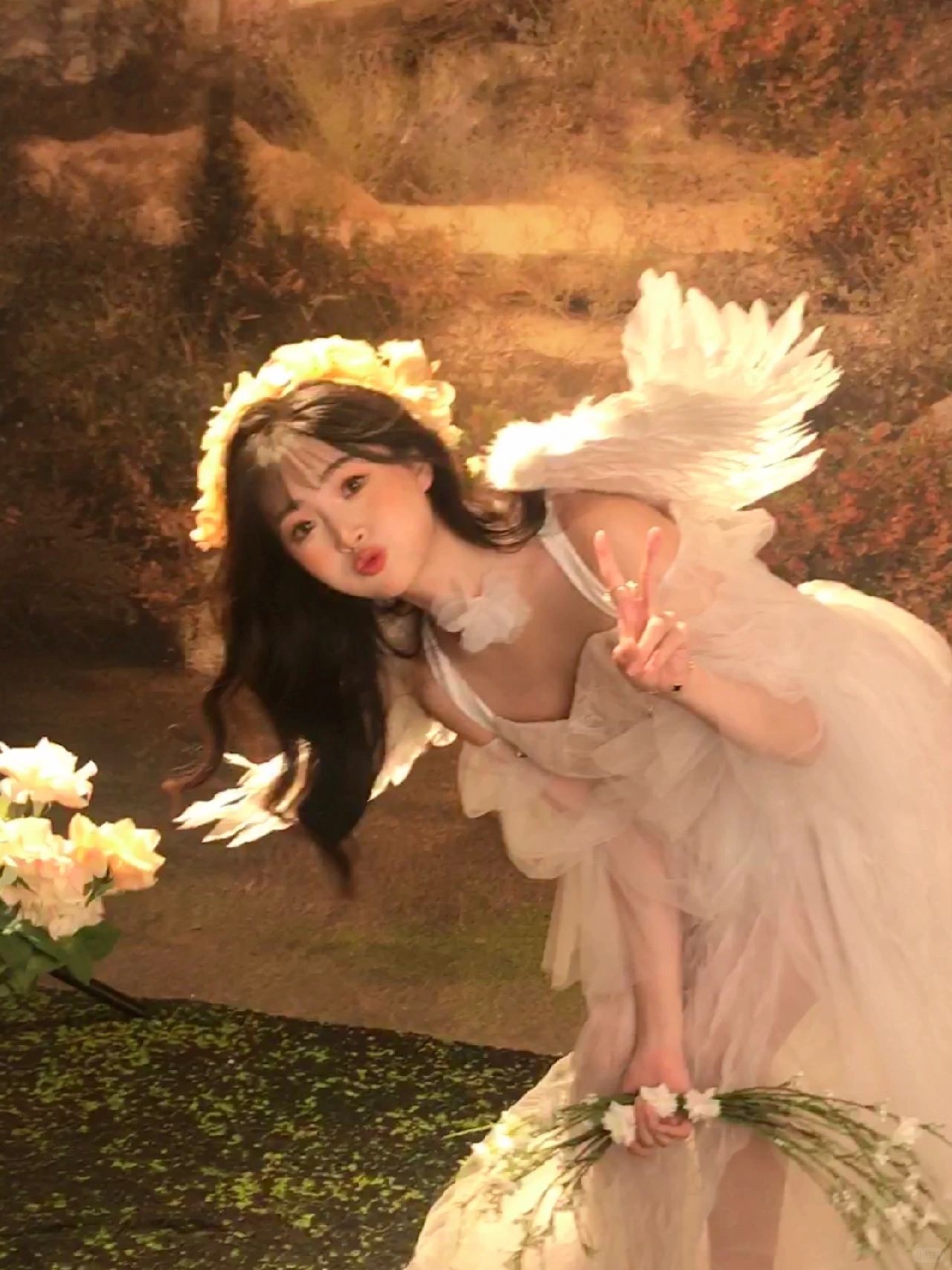 海马体花絮照📸和姐妹一起拍圣诞爱神吧～