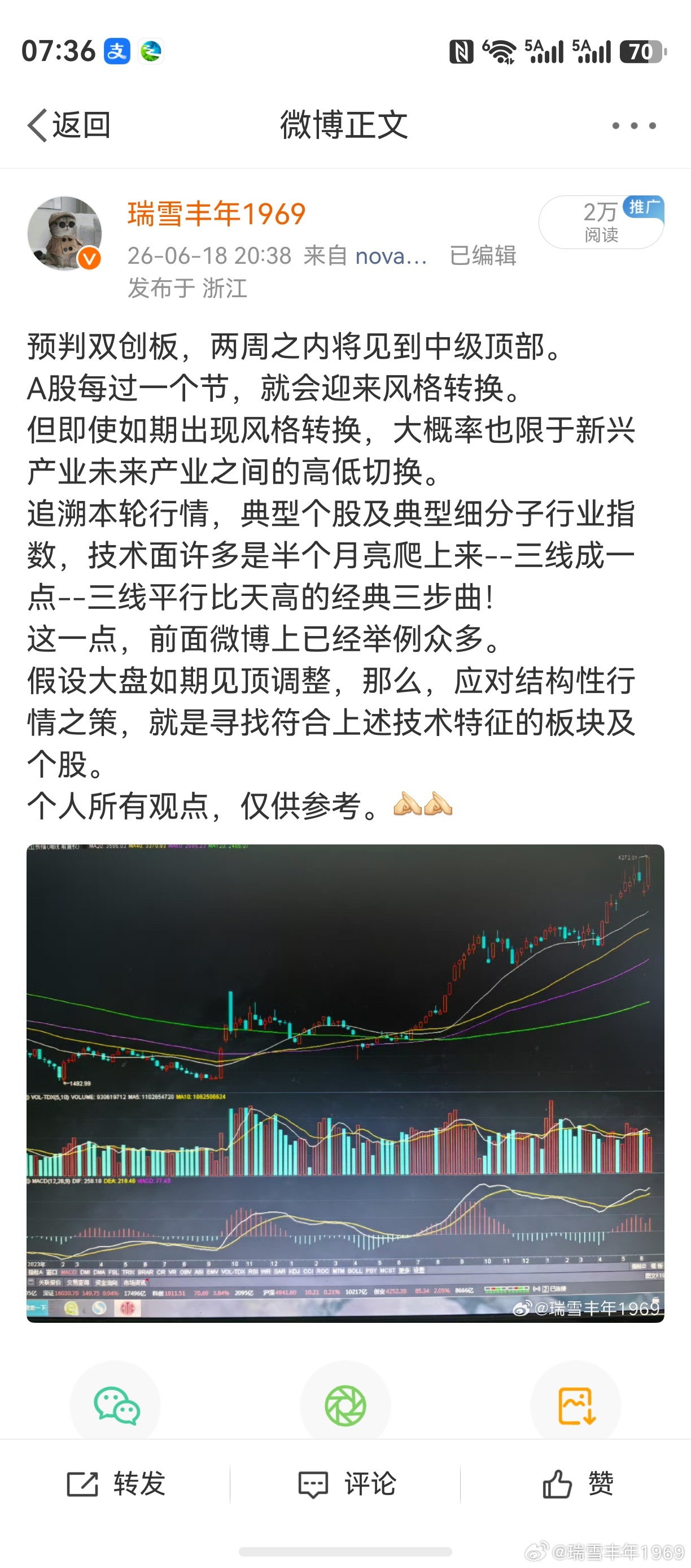 老鸭在仔细看自己的微博。说了两遍，要是错了，老鸭会很羞愧的。老鸭和嘴炮不一样，嘴