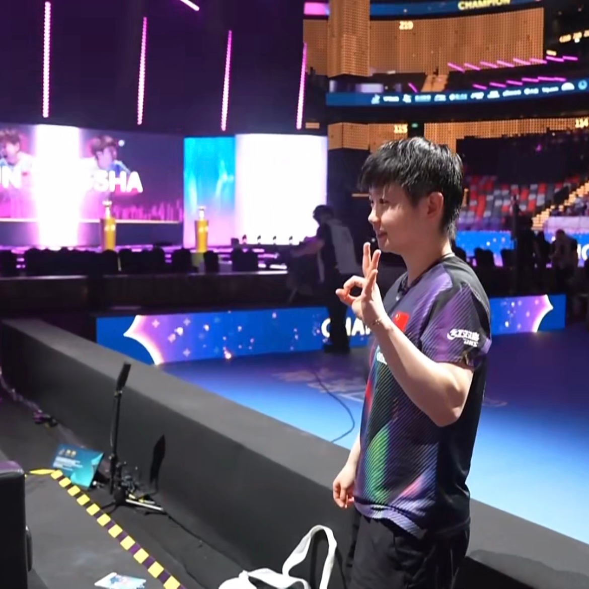 孙颖莎冠军孙颖莎三连冠 