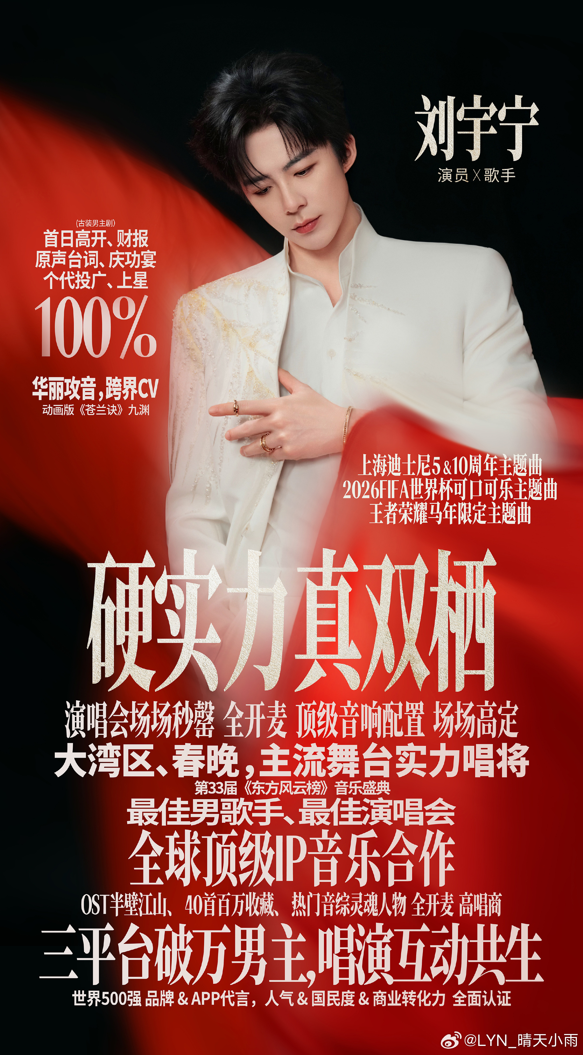 刘宇宁一诺上线 | 腾讯音乐由你榜 | 摩登兄弟刘宇宁，遇见你是偶然不经意间的惊