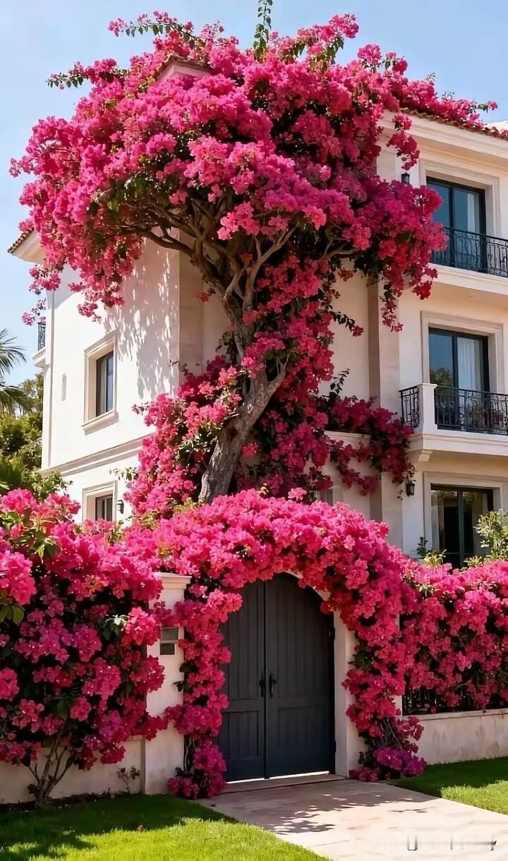 这种好看的植物只有南方才有，你知道这是什么花吗？南方秋天  南方有风景 热带风情